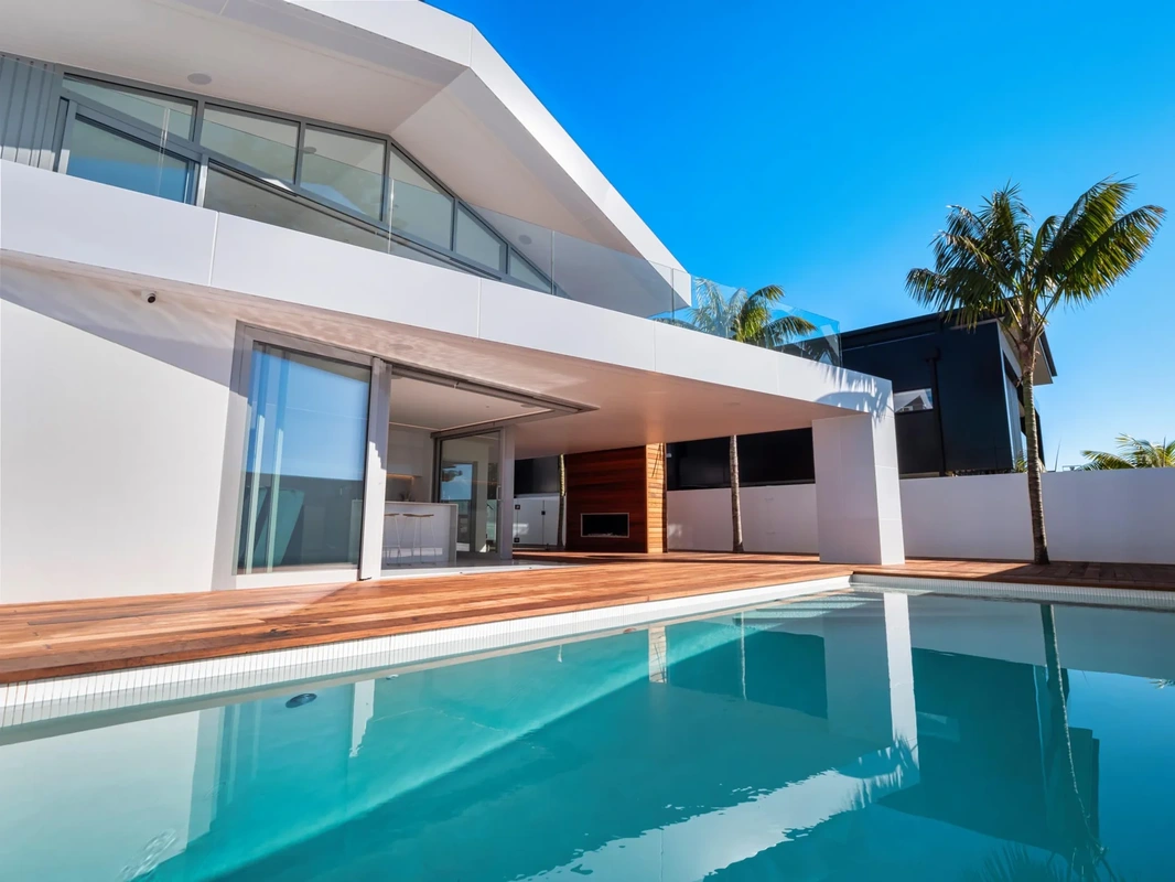 Custom pool and outdoor area by Your Haven